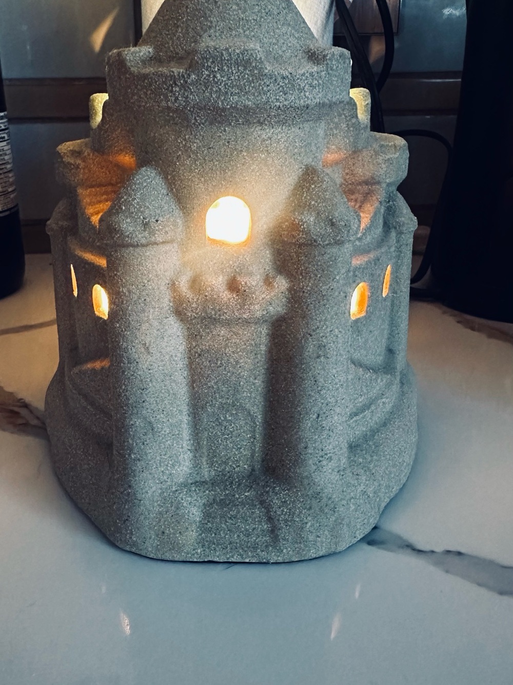 Scentsy Summer Sandcastle Wax Warmer. Retired Model